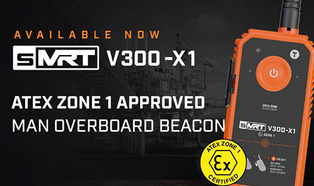 World’s ONLY ATEX Zone 1 Approved Man Overboard Beacon Now Available